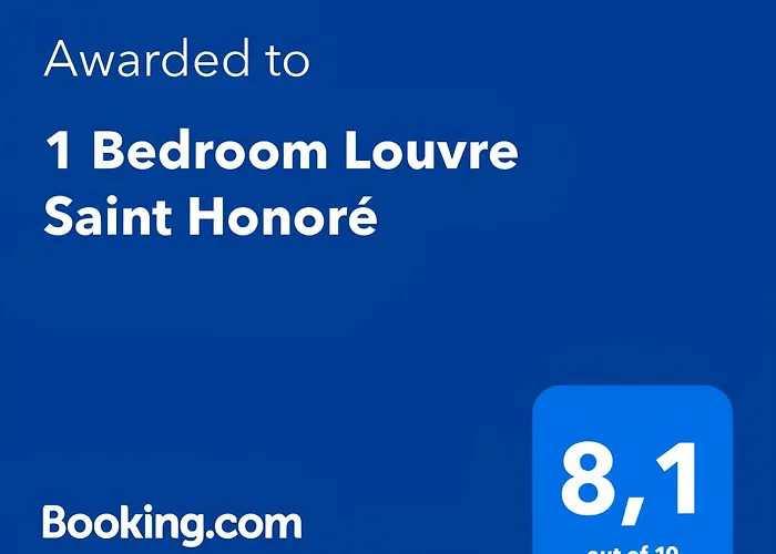 1 Bedroom Louvre Saint Honore Free Netflix