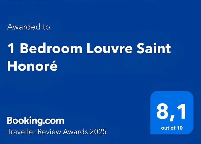 1 Bedroom Louvre Saint Honore Free Netflix
